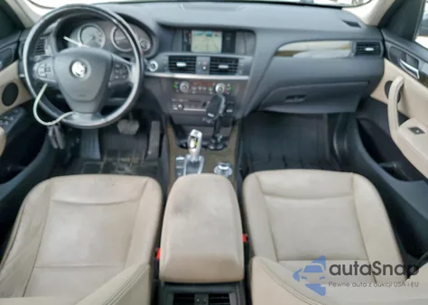 2013 BMW X3 xDrive28I from USA, damaged, VIN 5UXWX9C52D0D04276